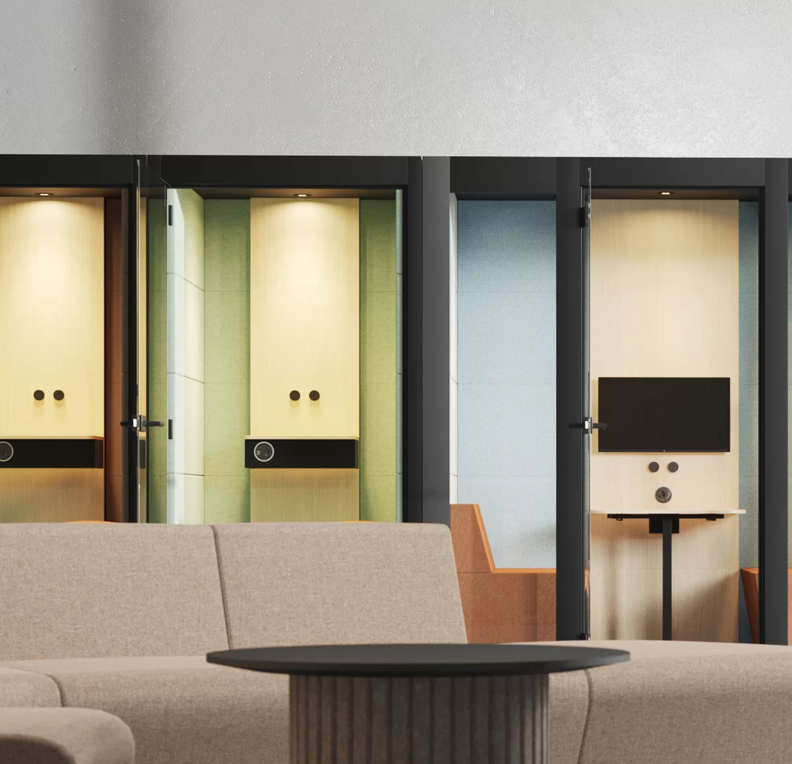 Newphonebooth2 Office Phone Booths | My Office Pod