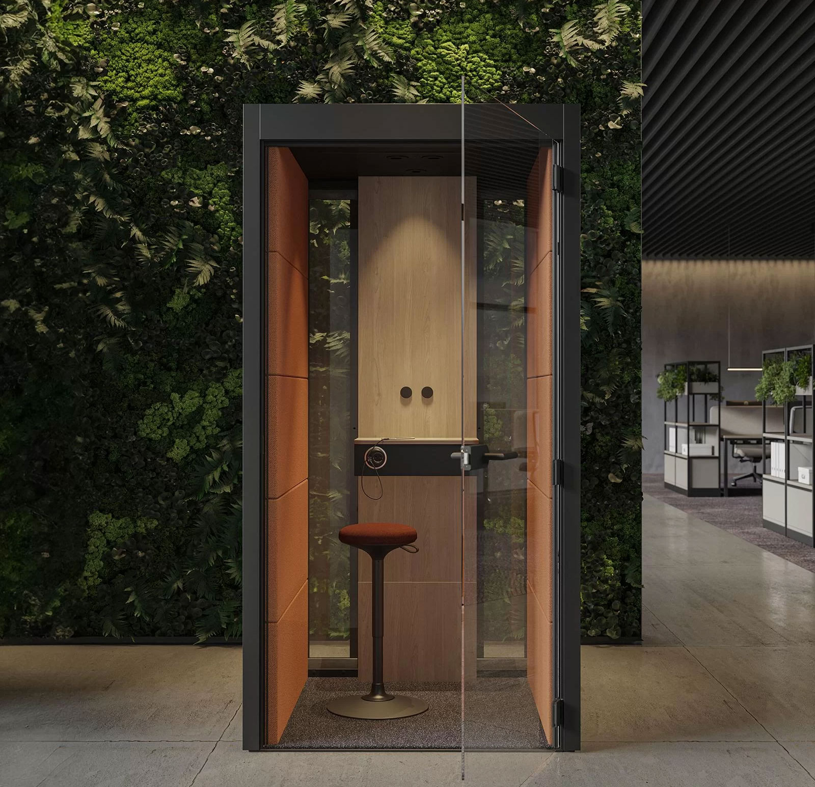 Newphonebooth4 Office Phone Booths | My Office Pod