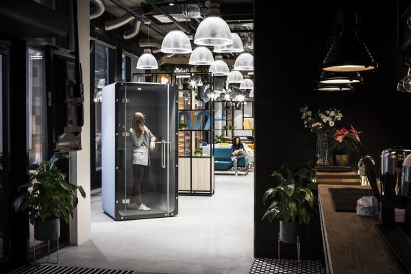 Office phone booths, Acoustic phone booth