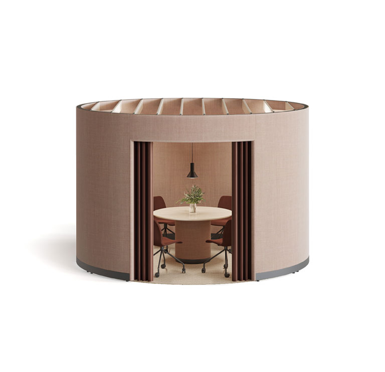 buildup large meeting booth