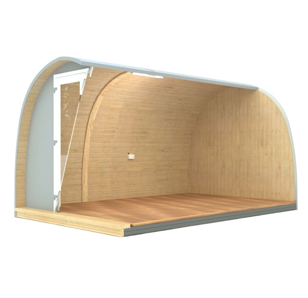 Schooner Outdoor Pod | garden office room | My office pod