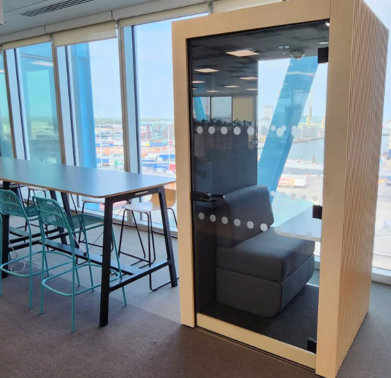 Clara-phone-booth-4 Meeting Pods | My Office Pod