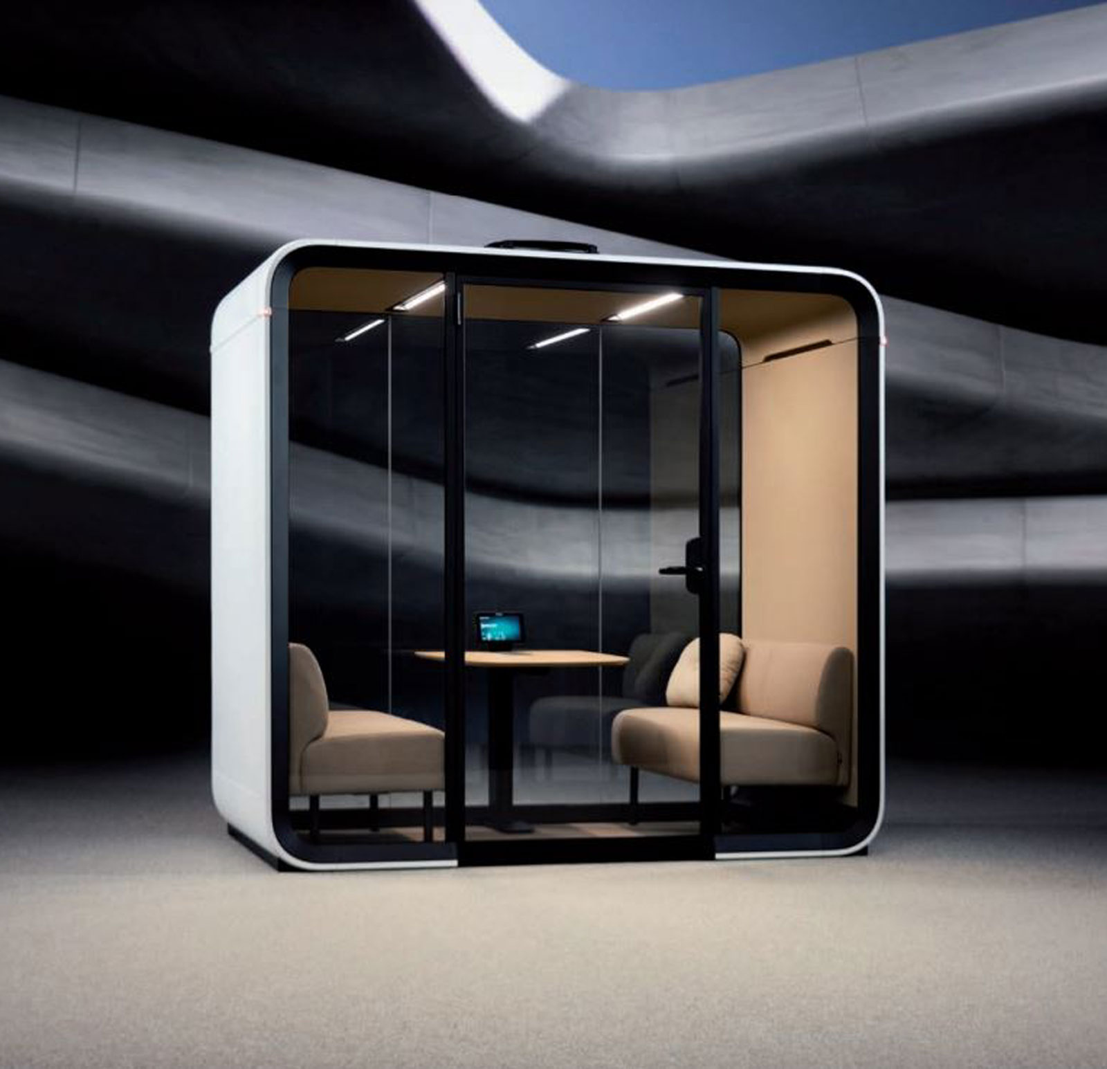 Framery-Four-2 Meeting Pods | My Office Pod