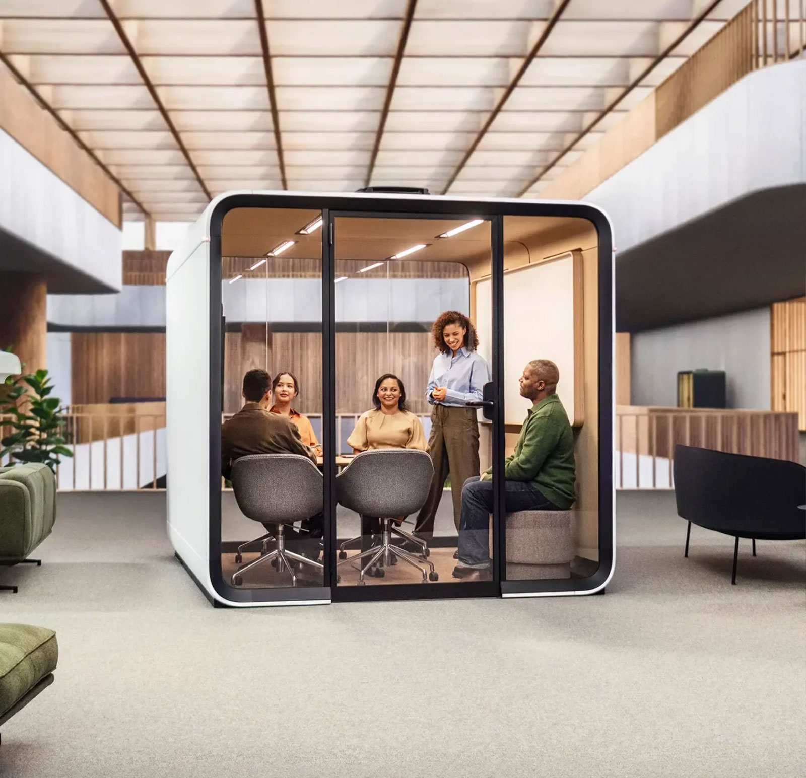 Framery-Six-5 Meeting Pods | My Office Pod