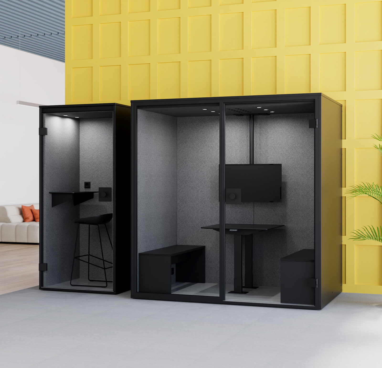 Focusmeetpod4 Meeting Pods | My Office Pod