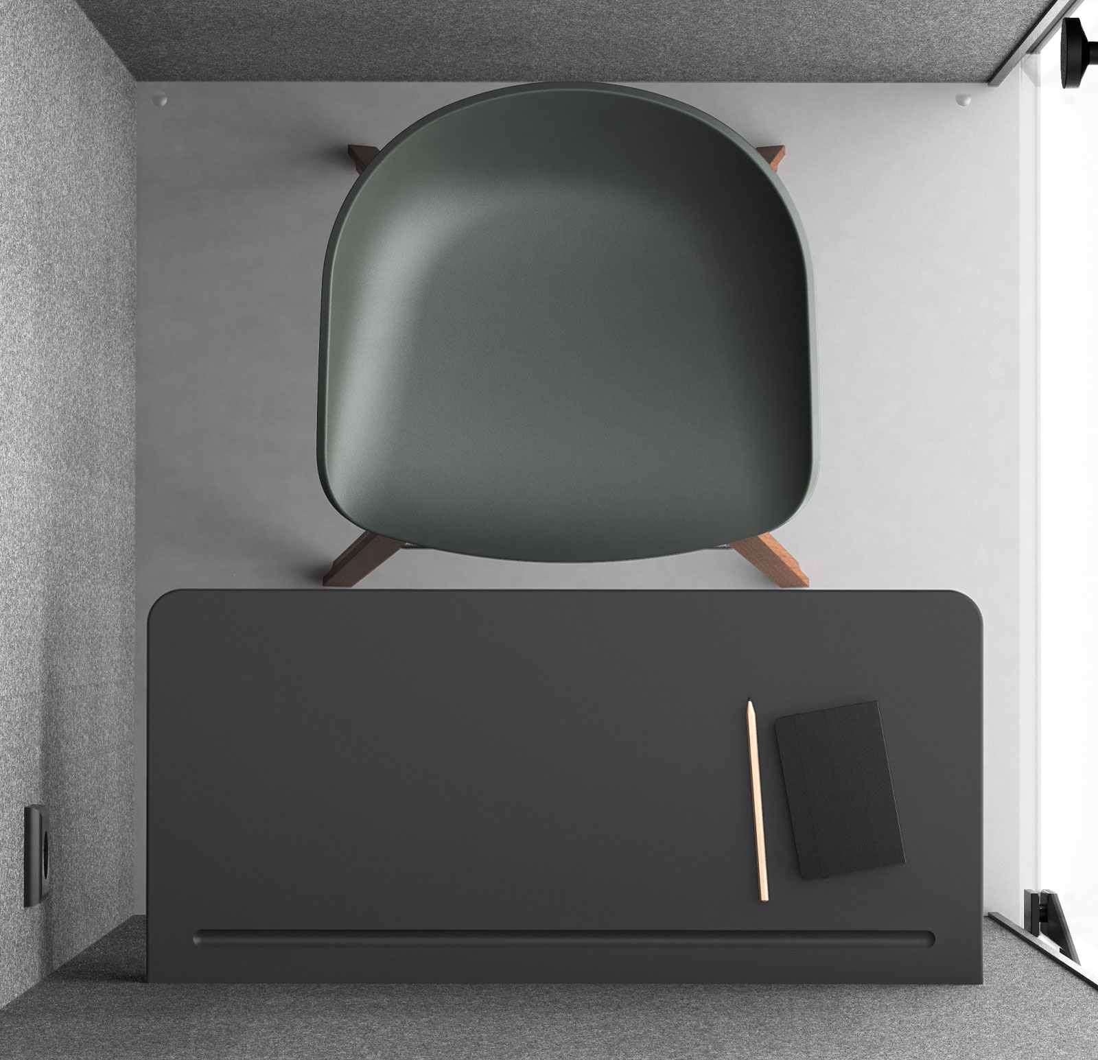 Focusphonebooth6 Office Phone Booths | My Office Pods