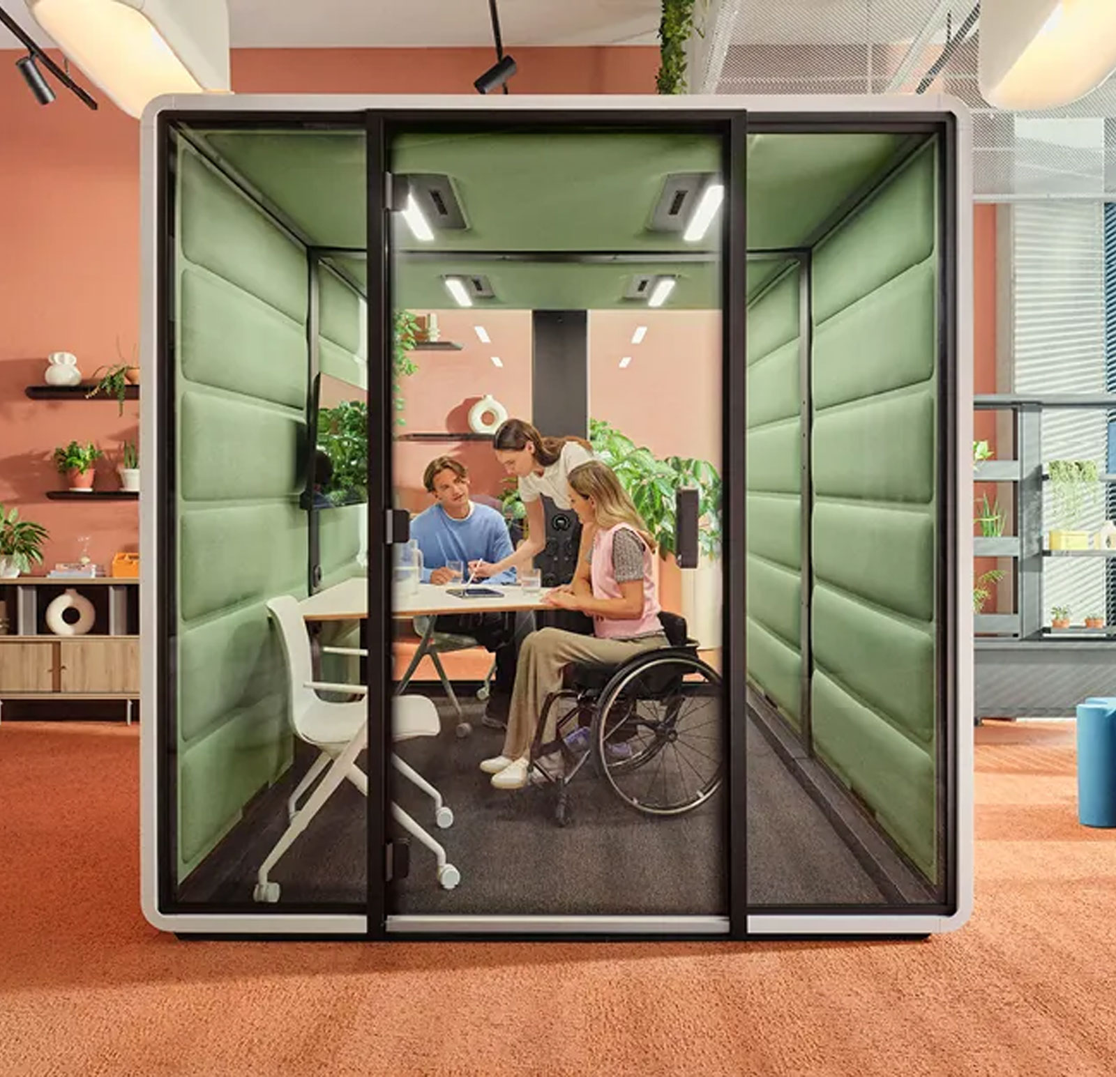 HushfreeaccessL2 Accessible Pods | MyOfficePod