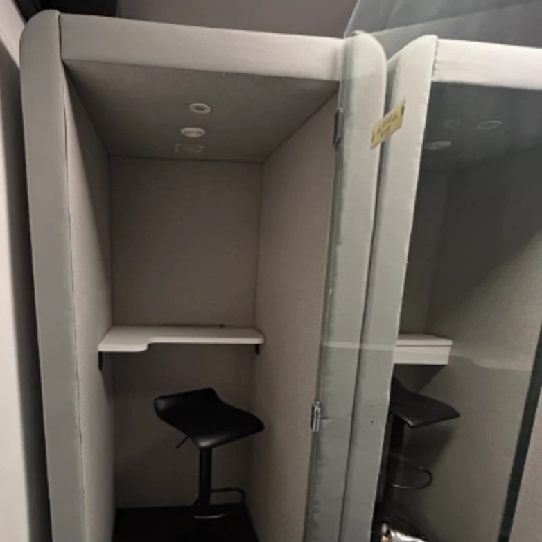 Used Office Pod - My Office Pod - JDD Furniture - Penelope Office Pod - Grey -2