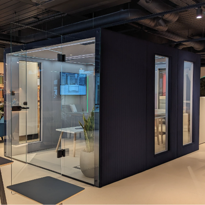 Used Office Pods - My Office Pod - JDD Furniture - Bob Rooms Meeting Pod XL - Excellent Condition - 1